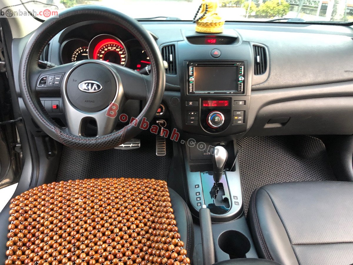 Kia Cerato   AT  2009 - Bán Kia Cerato AT năm 2009, màu xám, xe nhập