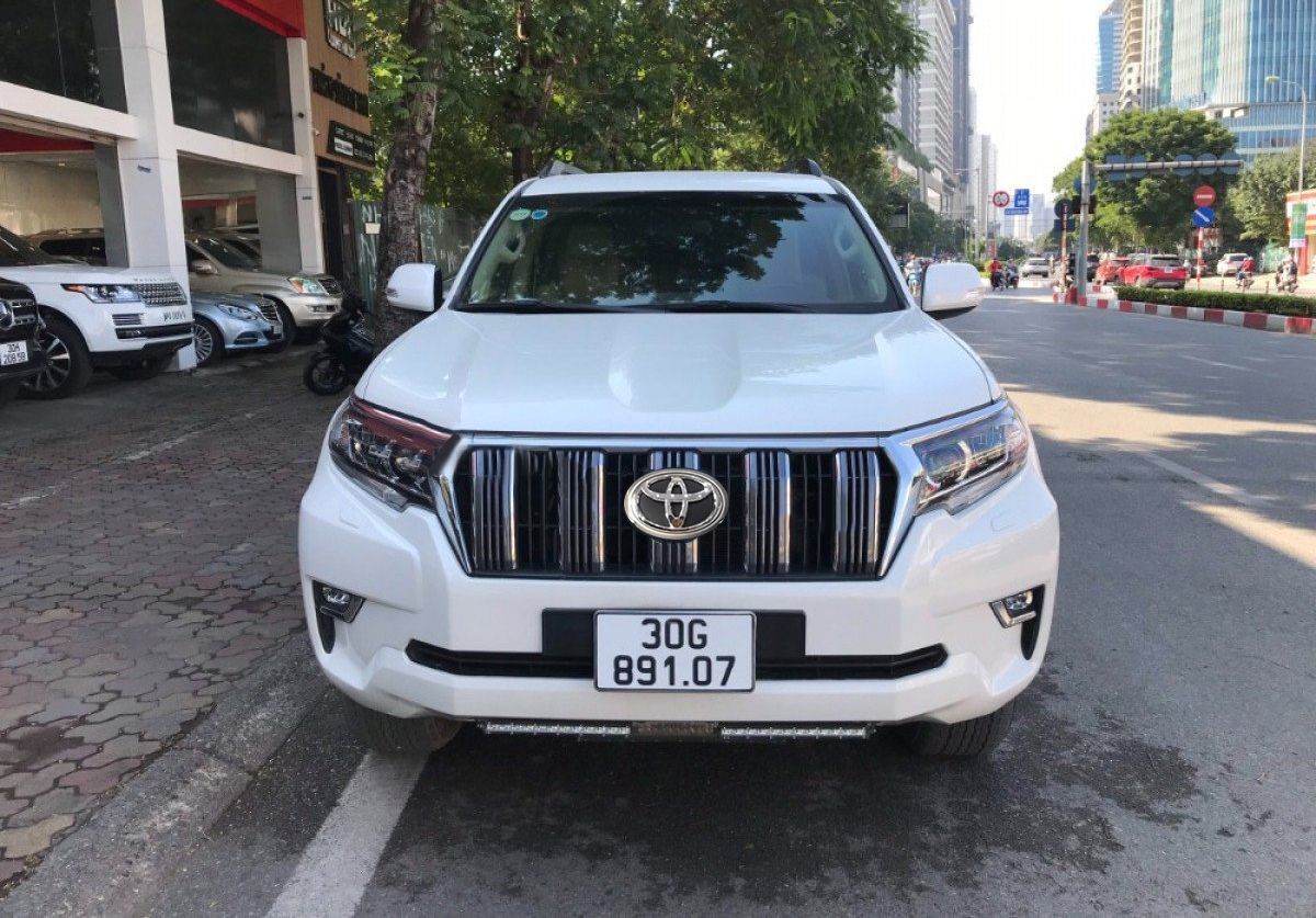 Toyota Land Cruiser Prado   VX   2019 - Bán Toyota Prado VX đời 2019, màu trắng, nhập khẩu nguyên chiếc