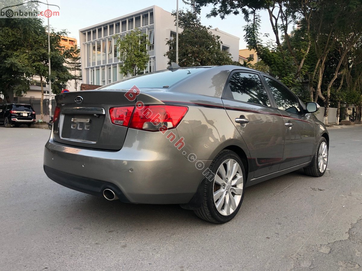 Kia Cerato   AT  2009 - Bán Kia Cerato AT năm 2009, màu xám, xe nhập