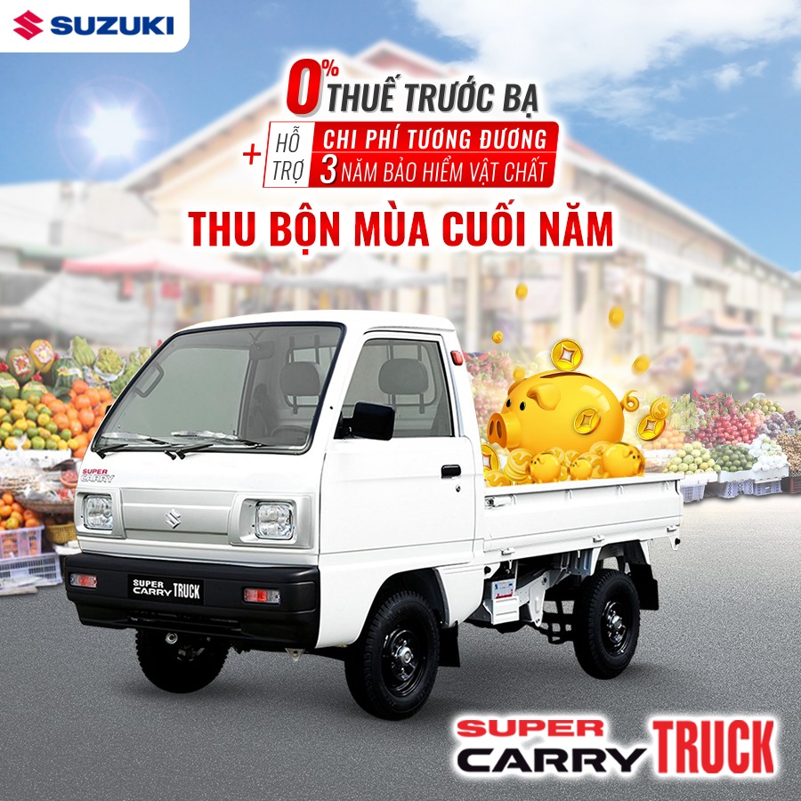 Suzuki Supper Carry Truck 2021 - 🚛Suzuki Carry Truck - năng động trong mùa tết