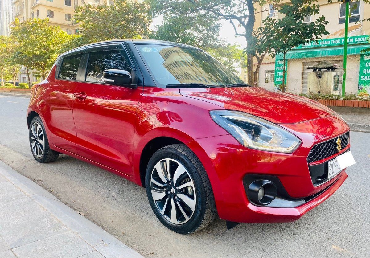 Suzuki Swift   GLX 1.2 AT  2019 - Cần bán Suzuki Swift GLX 1.2 AT sản xuất năm 2019, màu đỏ, xe nhập còn mới