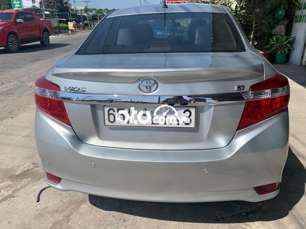 Toyota Vios 1.5G AT 2014 - Xe Toyota Vios 1.5G AT sản xuất 2014, màu bạc còn mới, giá chỉ 368 triệu