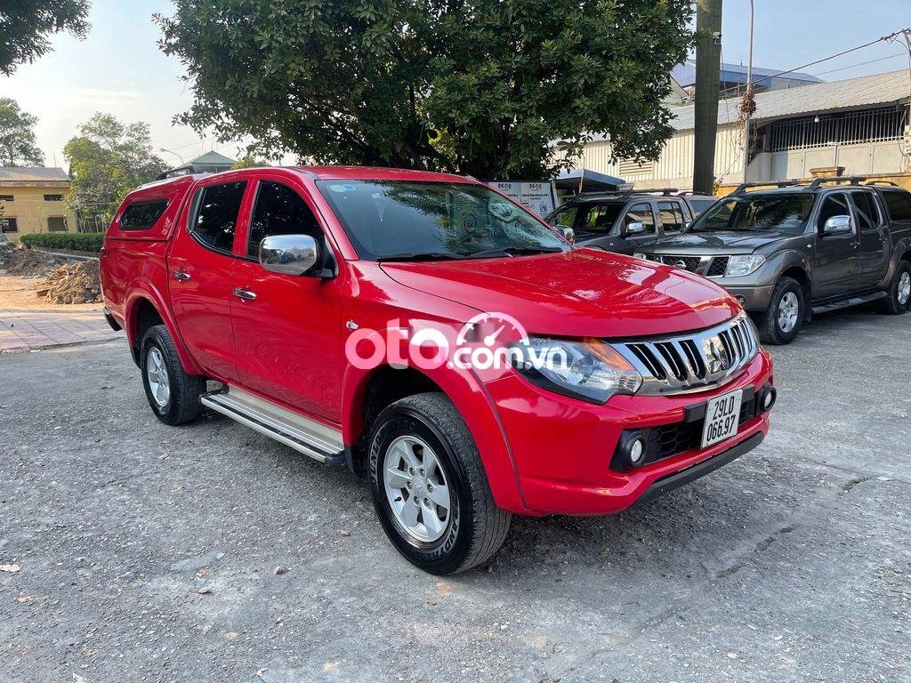 Mitsubishi Triton   GLX  2016 - Cần bán Mitsubishi Triton GLX đời 2016, màu đỏ, nhập khẩu nguyên chiếc