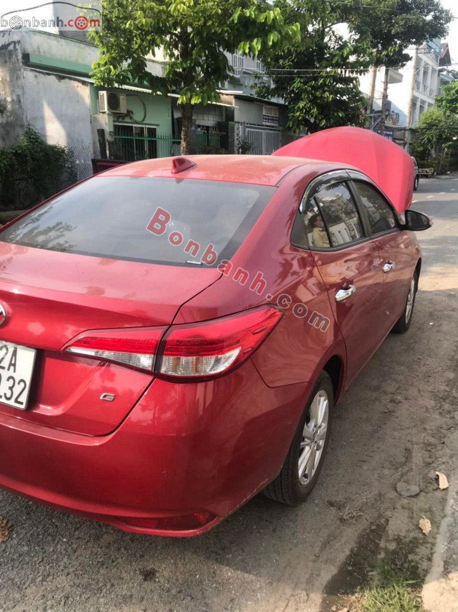 Toyota Vios    2020 - Cần bán lại xe Toyota Vios sản xuất năm 2020, màu đỏ còn mới