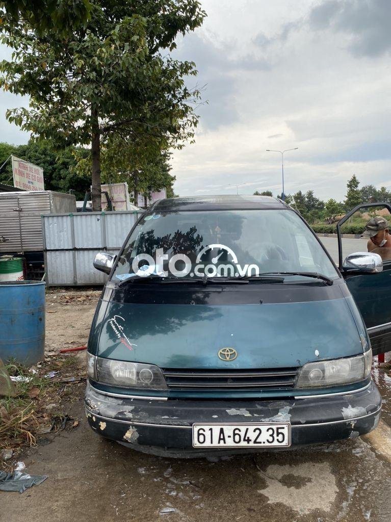 Toyota Previa 1991 - Bán xe Toyota Previa 1991, màu xanh lam, nhập khẩu, 80tr