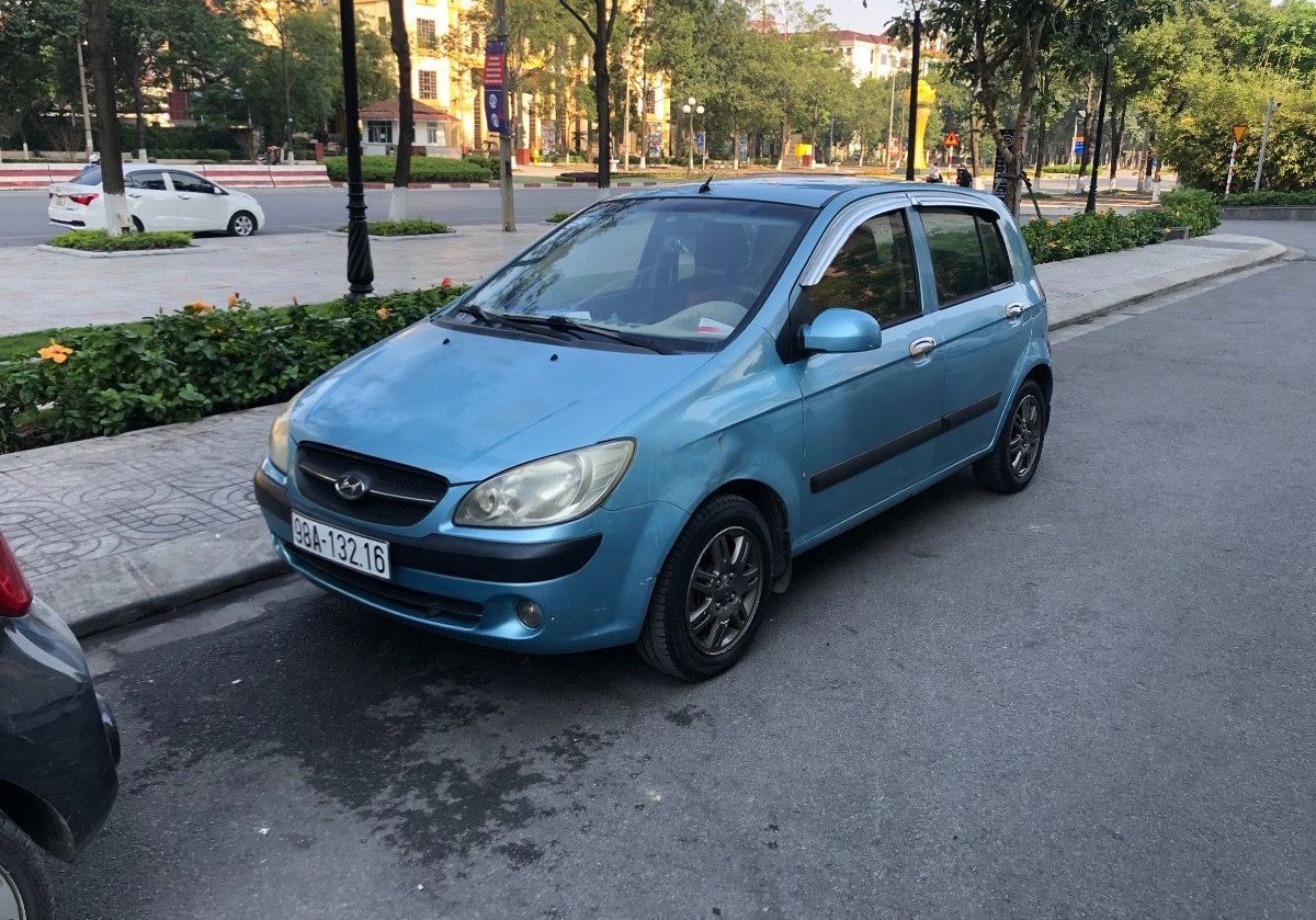 Hyundai Getz   MT  2009 - Bán Hyundai Getz MT sản xuất 2009, màu xanh lam, nhập khẩu 