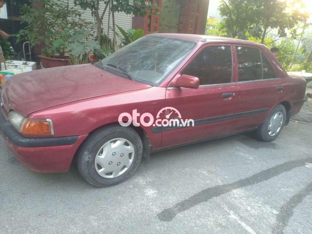 Mazda 323 1993 - Cần bán gấp Mazda 323 sản xuất năm 1993, màu đỏ, nhập khẩu, giá chỉ 46 triệu