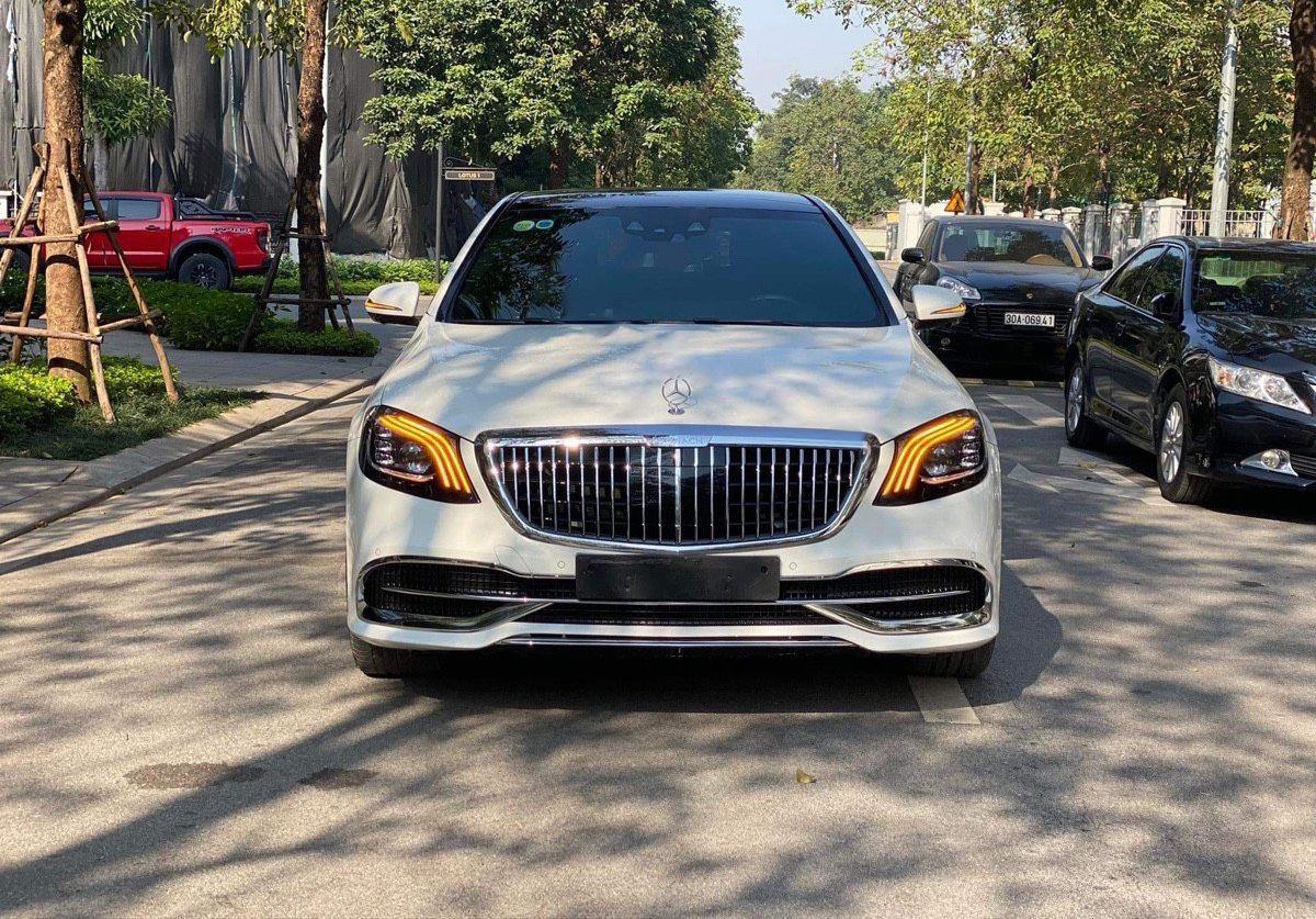 Mercedes-Benz 2016 - Cần bán gấp Mercedes S400 sản xuất 2016, màu trắng