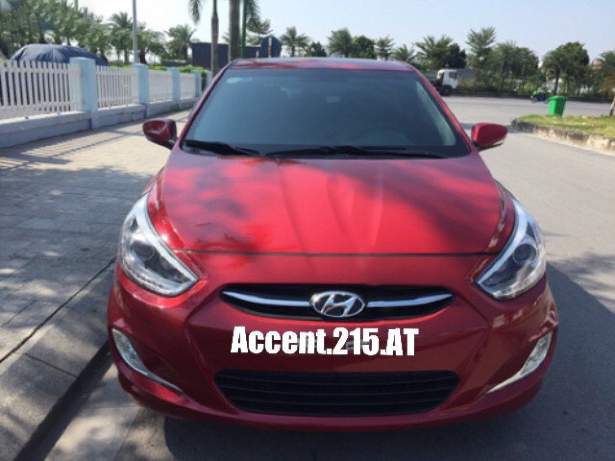 Hyundai Accent   Blue  2015 - Cần bán lại xe Hyundai Accent Blue 2015, màu đỏ, nhập khẩu Hàn Quốc, giá chỉ 408 triệu