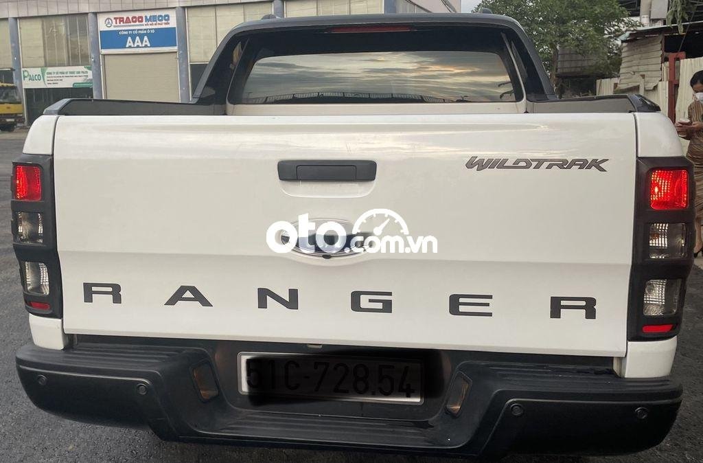 Ford Ranger  Wildtrak  2015 - Bán Ford Ranger Wildtrak đời 2015, màu trắng, nhập khẩu