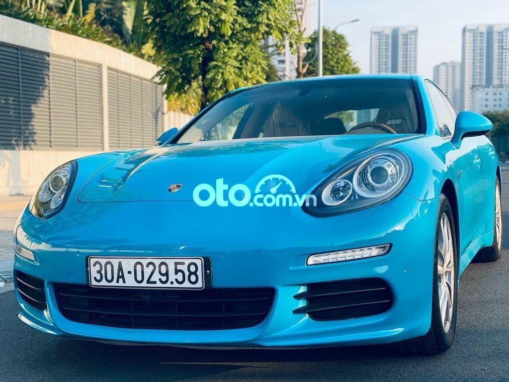 Porsche Panamera 2014 - Cần bán gấp Porsche Panamera L đời 2014, màu xanh lam, nhập khẩu