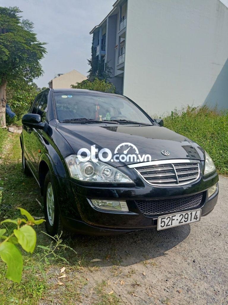 Ssangyong Kyron 2007 - Cần bán Ssangyong Kyron năm sản xuất 2007, màu đen, nhập khẩu nguyên chiếc