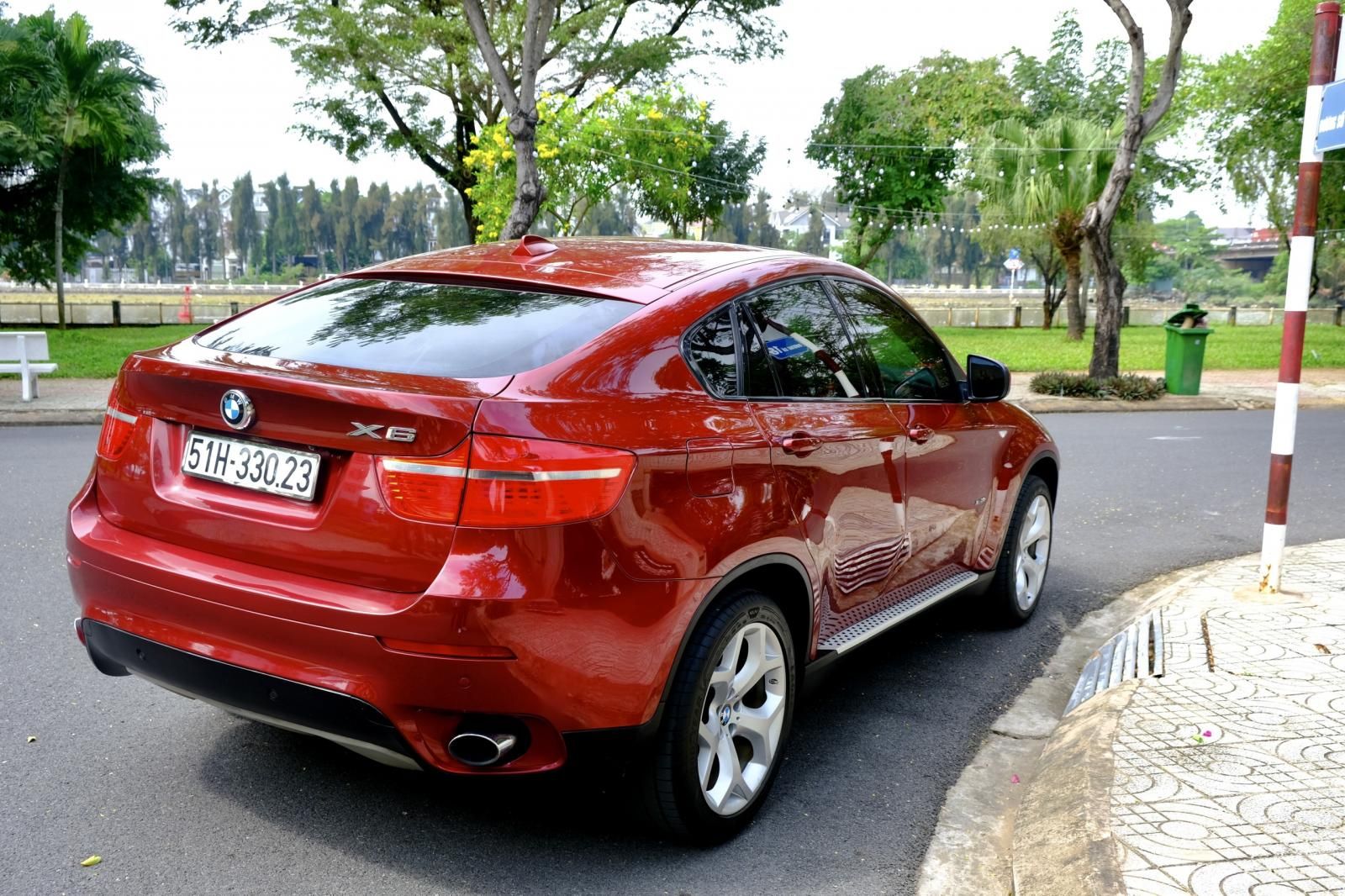 BMW X6  3.5 2008 - Bán BMW X6 3.5 năm 2008 nhập khẩu Mỹ, nội thất đen zin nguyên bản