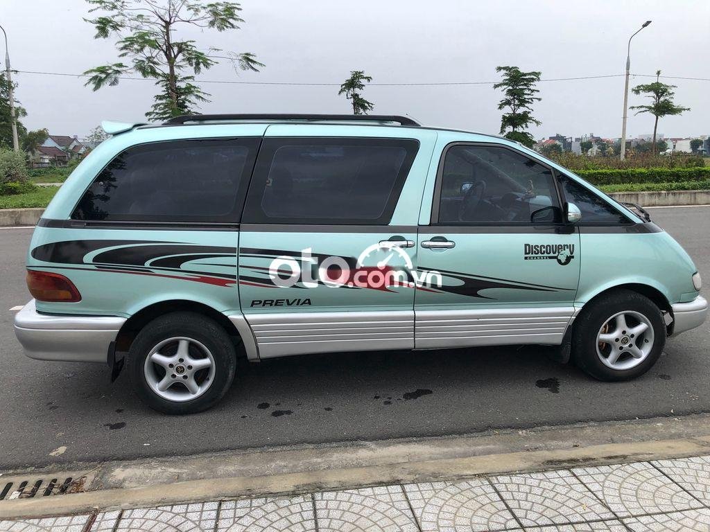 Toyota Previa 1991 - Cần bán gấp Toyota Previa MT đời 1991, màu xanh lam, nhập khẩu