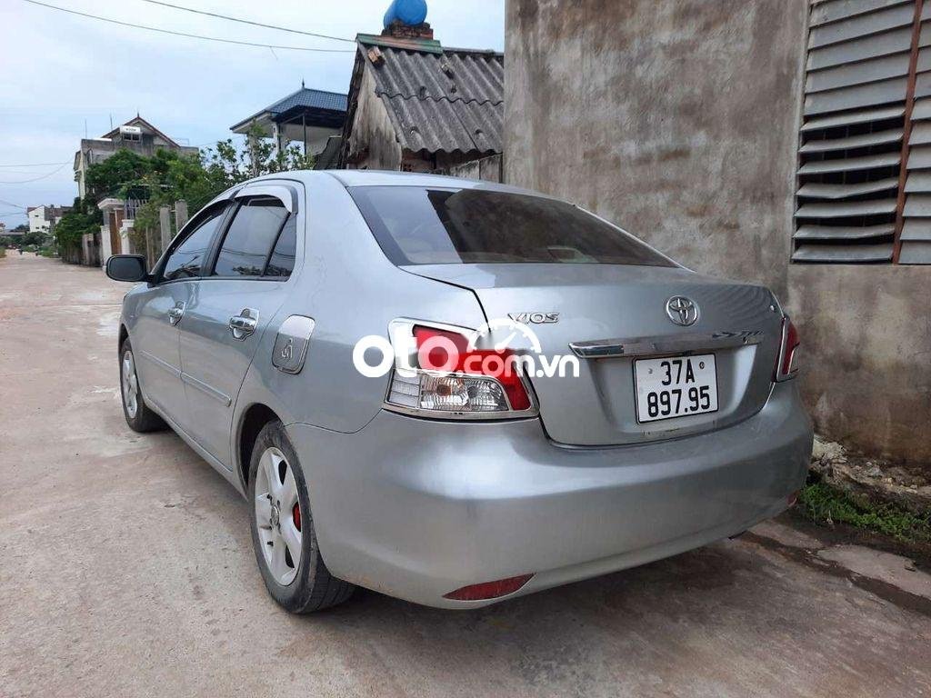 Toyota Vios   E  2008 - Bán xe Toyota Vios 1.5E đời 2008, màu bạc chính chủ