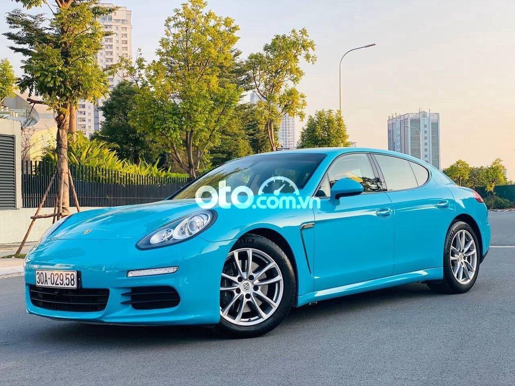 Porsche Panamera 2014 - Cần bán gấp Porsche Panamera L đời 2014, màu xanh lam, nhập khẩu