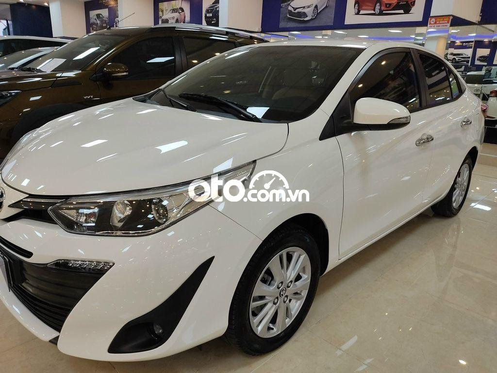 Toyota Vios   G 2019 - Bán xe Toyota Vios G sản xuất 2019, màu trắng như mới