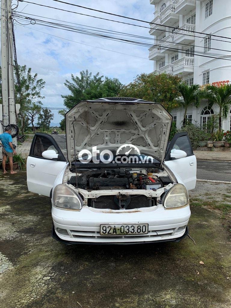 Daewoo Nubira II 2002 - Bán Daewoo Nubira II đời 2002, màu trắng số sàn