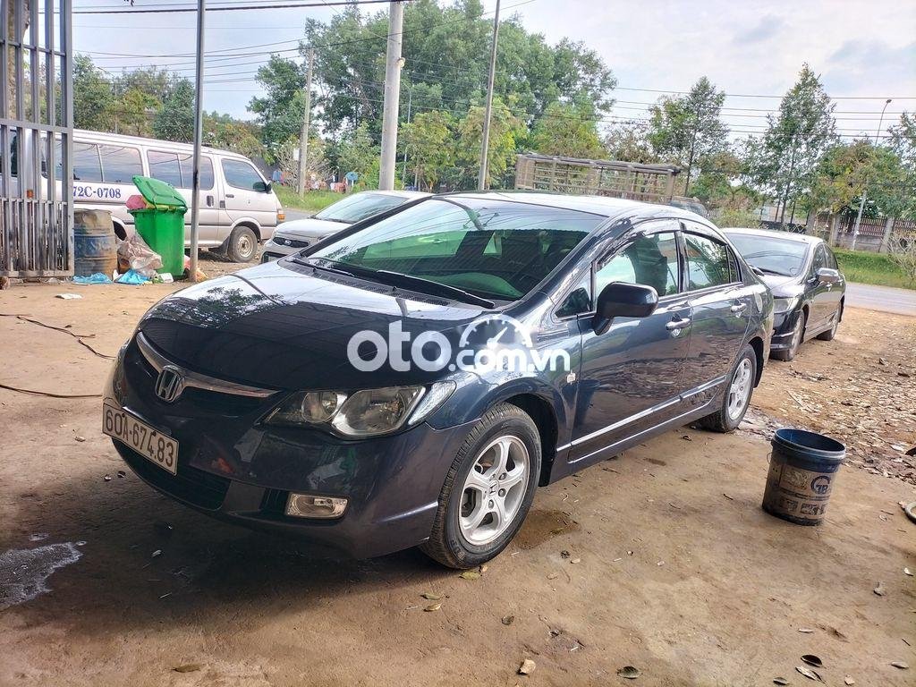 Honda Civic AT 2007 - Bán Honda Civic AT sản xuất 2007, màu xanh lam giá cạnh tranh