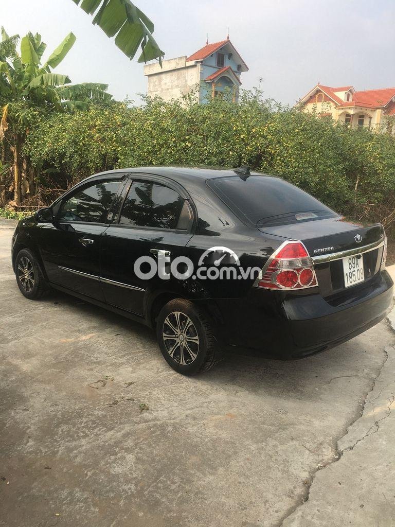 Daewoo Gentra MT 2009 - Bán ô tô Daewoo Gentra MT đời 2009, màu đen, giá 135tr