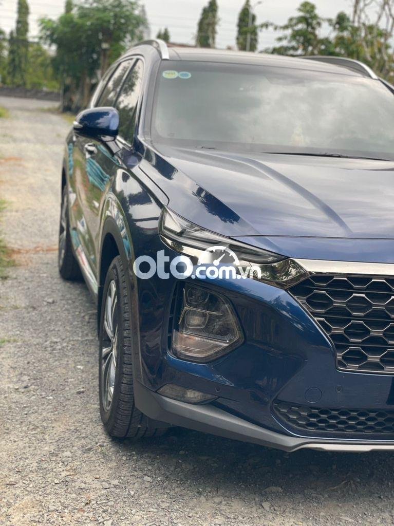 Hyundai Santa Fe 2020 - Xe Hyundai Santa Fe đời 2020, màu xanh lam còn mới