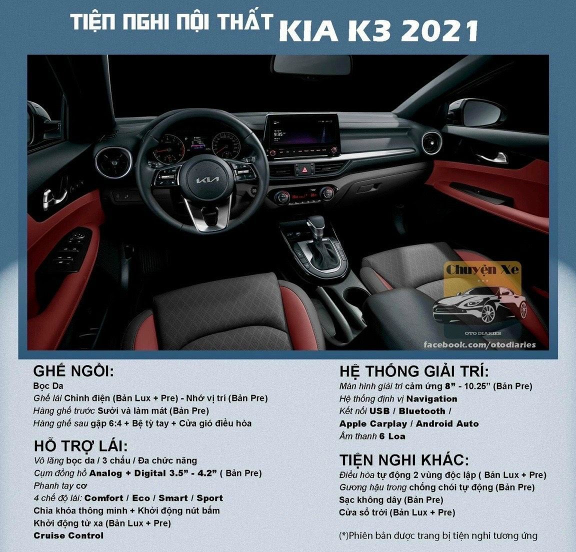 Kia K3  1.6 MT New  2021 - [Quảng Bình] Bán Kia K3 sản xuất năm 2021, miễn 50% thuế trước bạ cùng nhiều phần quà hấp dẫn