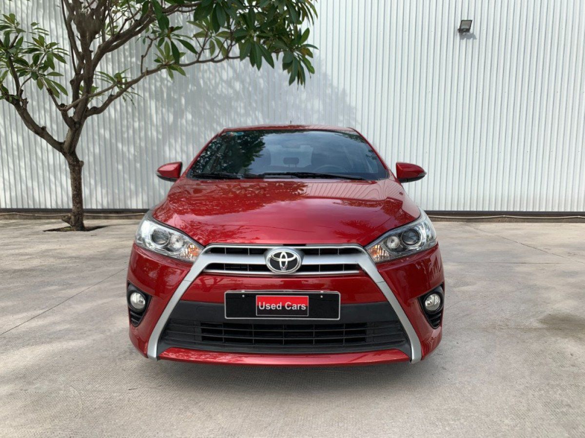 Toyota Yaris G 2014 - Bán Toyota Yaris G năm 2014, màu đỏ, nhập khẩu, giá 460tr