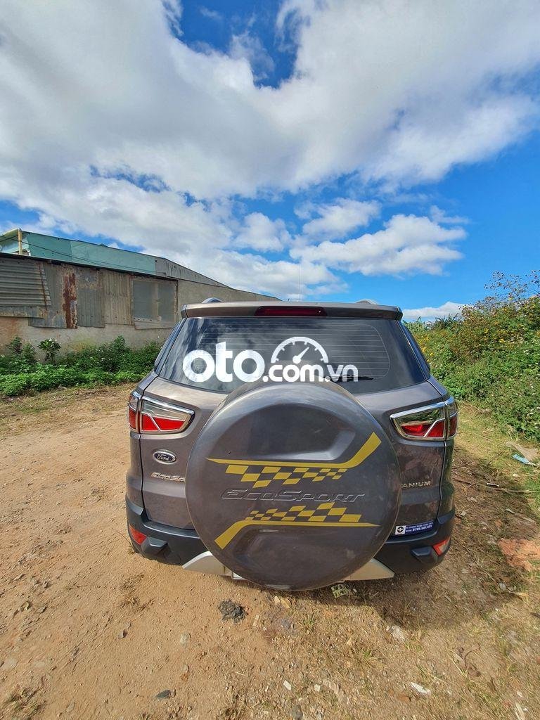 Ford EcoSport  AT 2014 - Cần bán Ford EcoSport AT đời 2014, màu xám, nhập khẩu nguyên chiếc