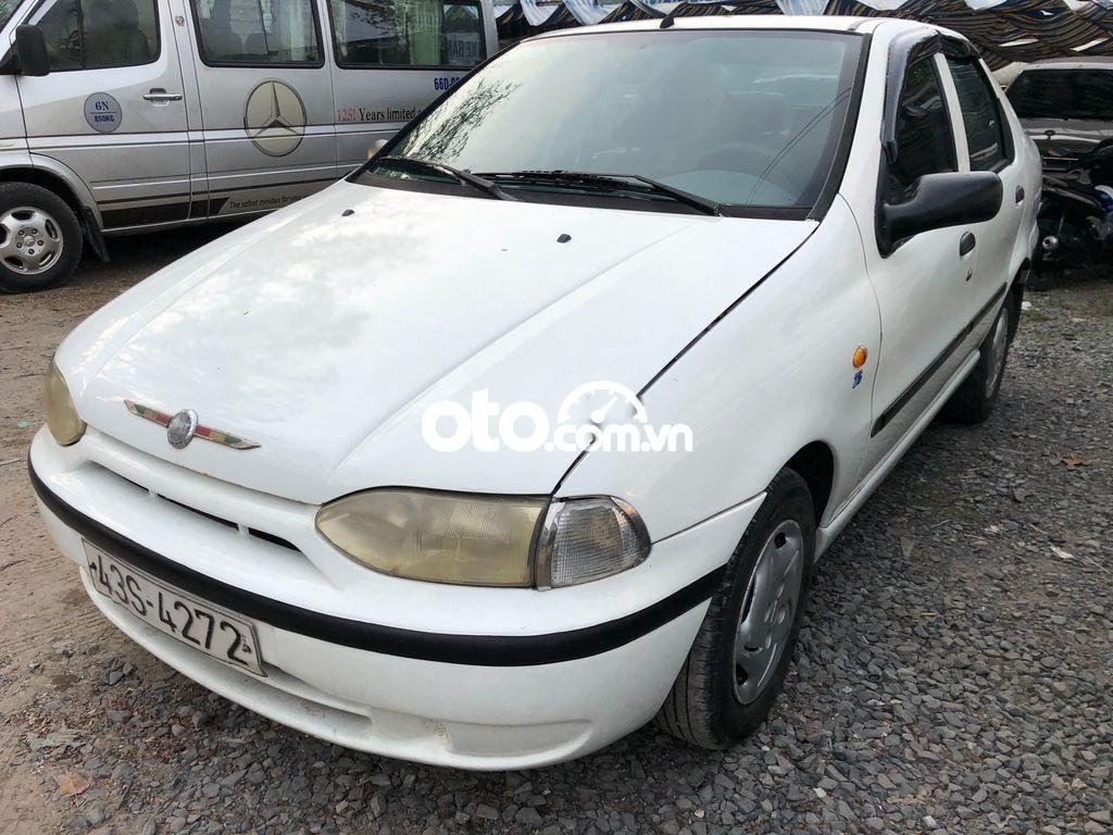 Fiat Siena 2002 - Cần bán Fiat Siena 2002, màu trắng