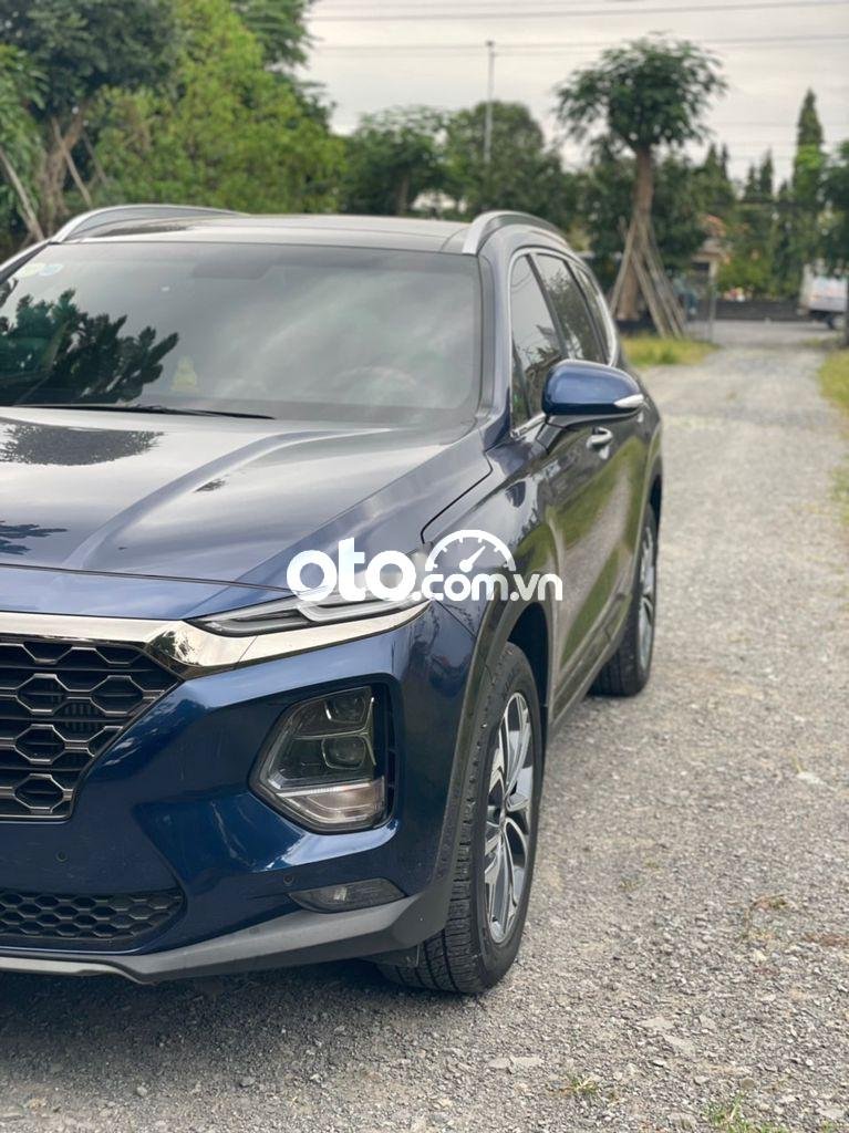 Hyundai Santa Fe 2020 - Xe Hyundai Santa Fe đời 2020, màu xanh lam còn mới