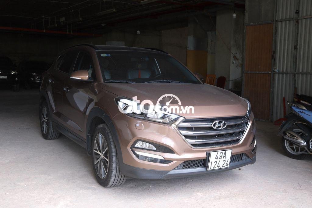 Hyundai Tucson AT 2015 - Xe Hyundai Tucson AT 2015, màu nâu còn mới giá cạnh tranh