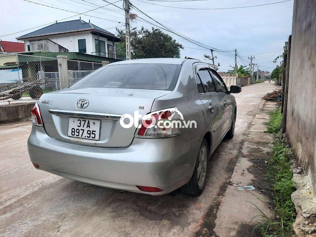 Toyota Vios   E  2008 - Bán xe Toyota Vios 1.5E đời 2008, màu bạc chính chủ