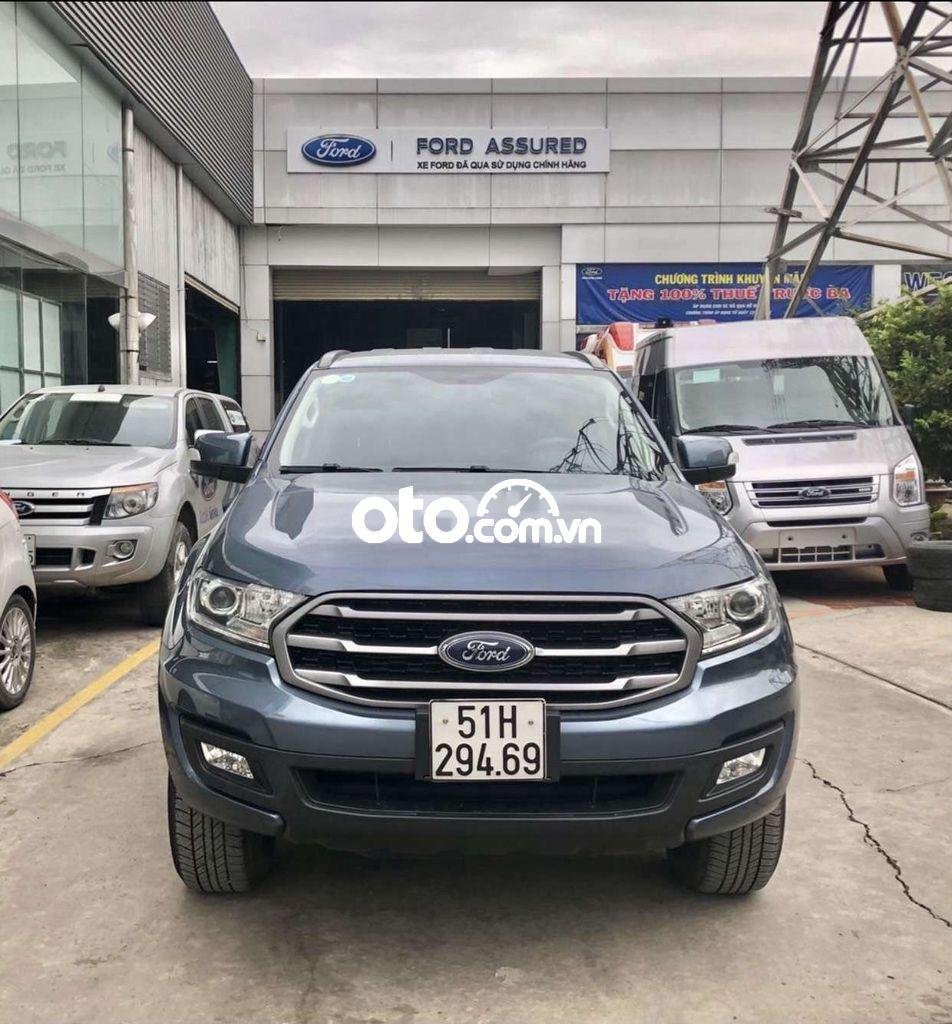 Ford Everest 2018 - Bán Ford Everest Ambiente 2.0MT 4x2 2018, màu xanh lam, nhập khẩu còn mới, 815 triệu