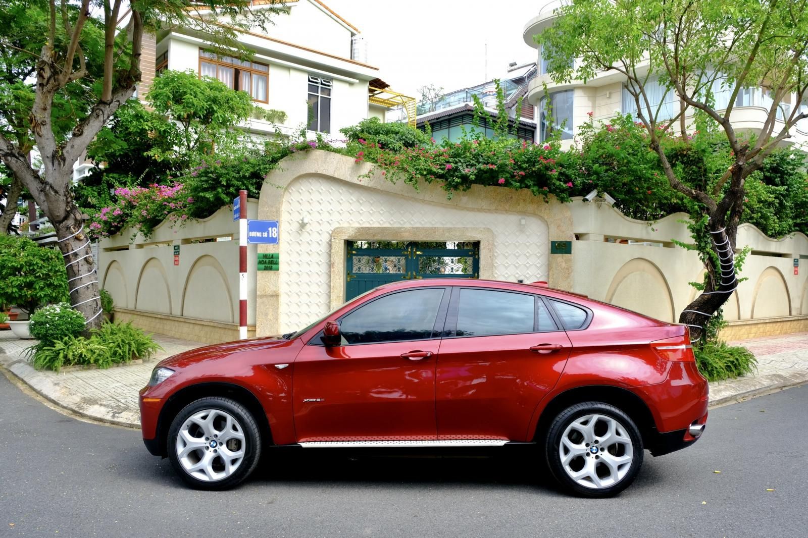 BMW X6  3.5 2008 - Bán BMW X6 3.5 năm 2008 nhập khẩu Mỹ, nội thất đen zin nguyên bản