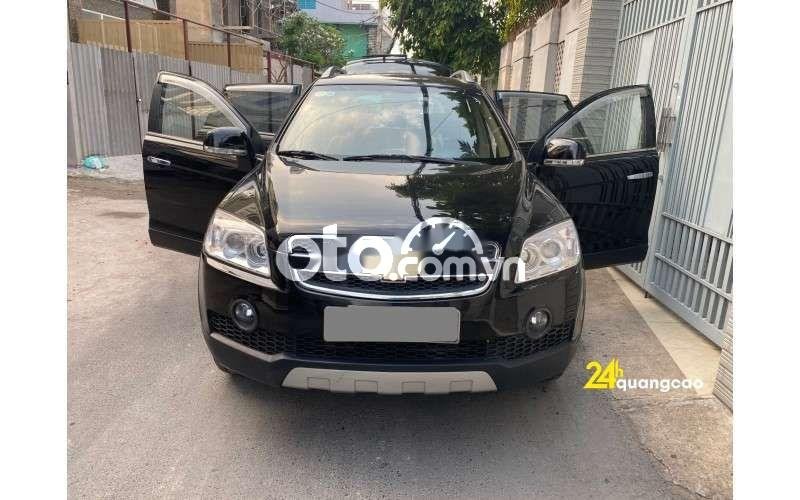 Chevrolet Captiva 2008 - Cần bán Chevrolet Captiva sản xuất năm 2008, màu đen, nhập khẩu