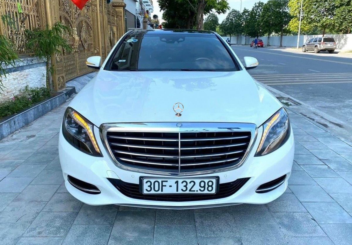 2015 - Bán Mercedes S400 sản xuất 2015, màu trắng