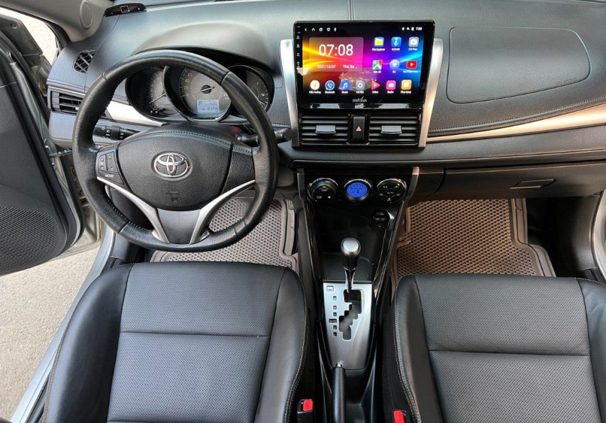 Toyota Vios   1.5G  2014 - Cần bán gấp Toyota Vios 1.5G sản xuất 2014, màu bạc