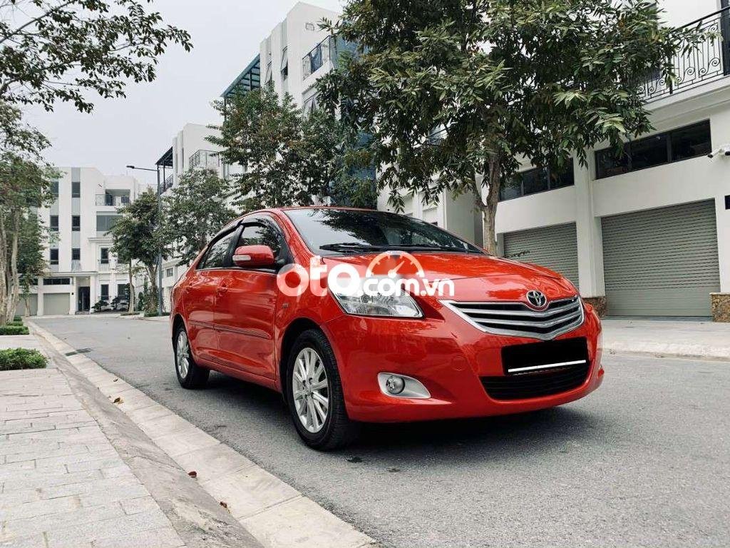 Toyota Vios   G  2010 - Bán Toyota Vios 1.5G đời 2010, màu đỏ số tự động