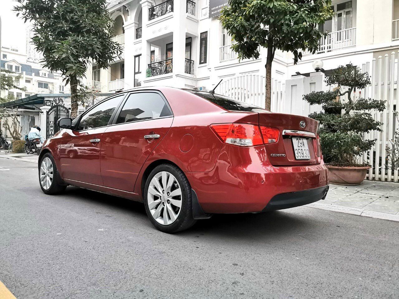 Kia Cerato AT 2011 - Bán Kia Cerato AT 2011, màu đỏ, nhập khẩu