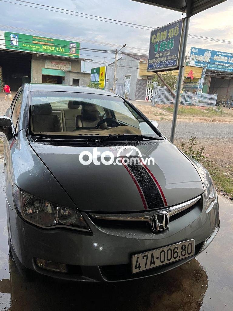 Honda Civic 2007 - Bán Honda Civic sản xuất 2007, màu đen, giá chỉ 215 triệu