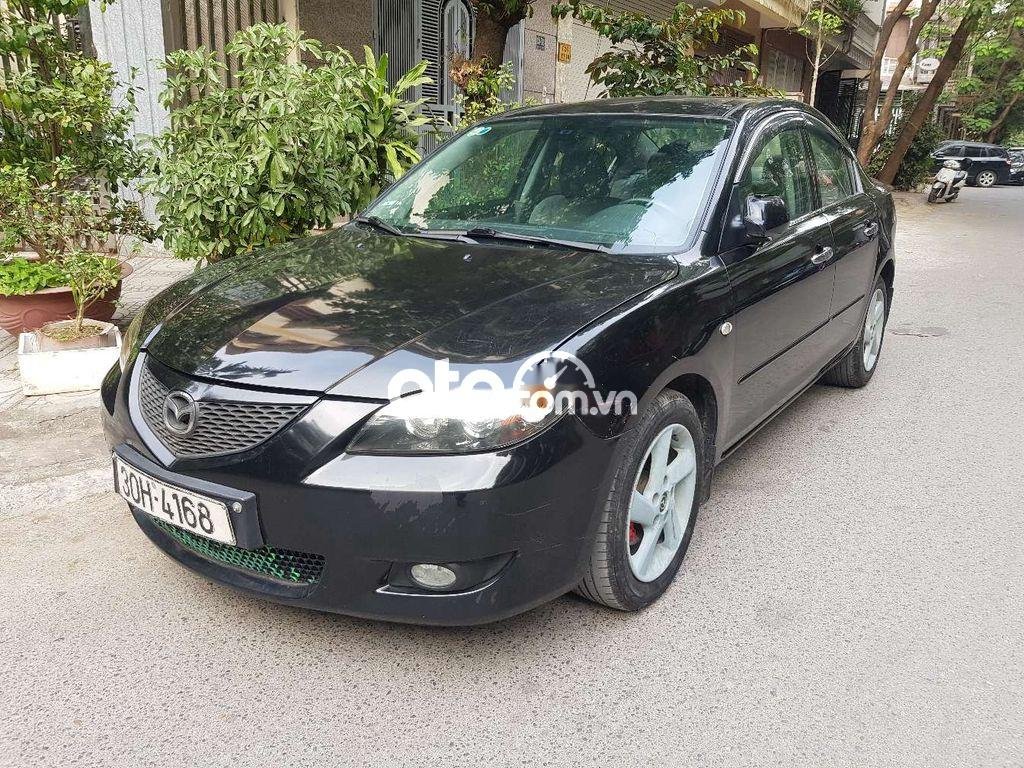 Mazda 3   1.6 MT  2007 - Cần bán gấp Mazda 3 1.6 MT đời 2007, màu đen