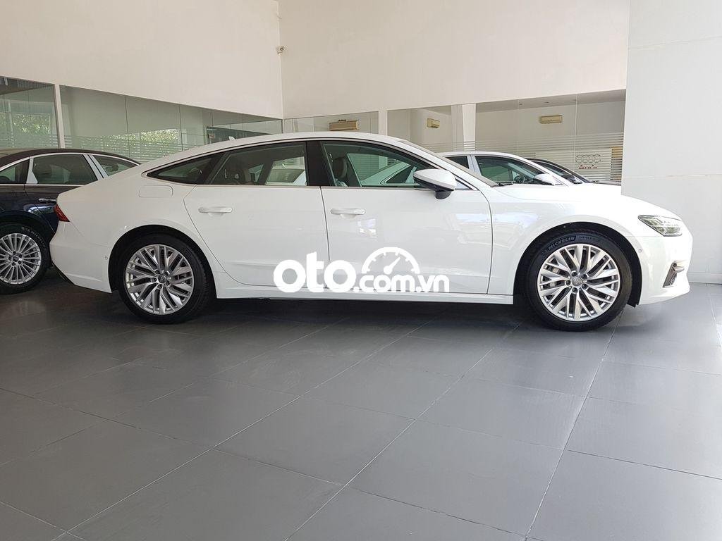 Audi A7 3.0AT 2021 - Bán xe Audi A7 3.0AT sản xuất 2021, màu trắng, xe nhập