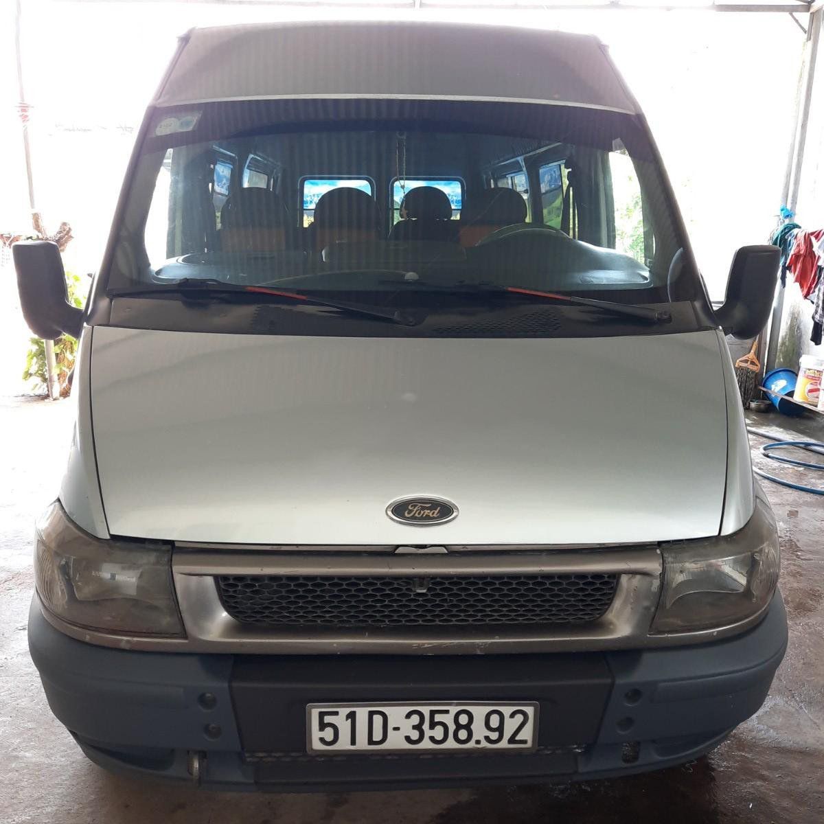 Ford Transit 2005 - Cần bán gấp Ford Transit sản xuất năm 2005, màu bạc, giá tốt