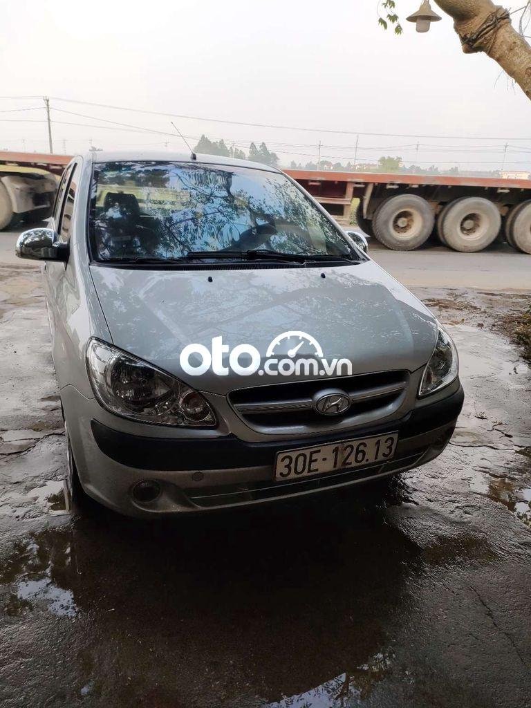 Hyundai Getz MT 2008 - Bán Hyundai Getz MT 2008, màu bạc, nhập khẩu như mới