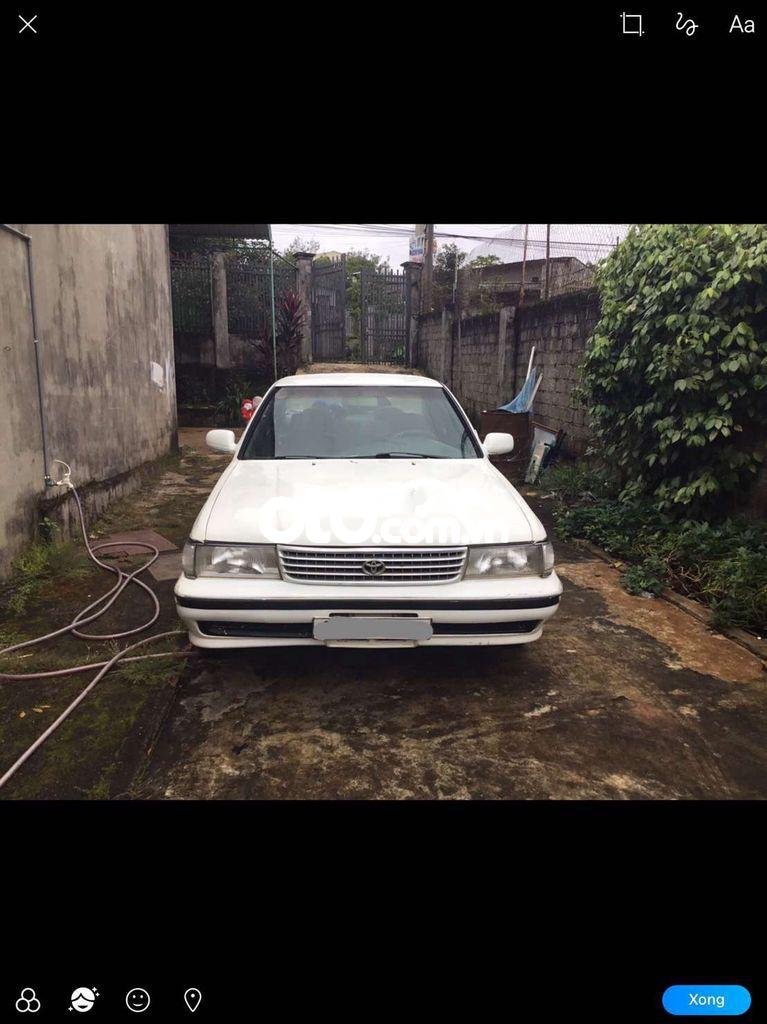 Toyota Cresta   MT 1989 - Bán ô tô Toyota Cresta MT sản xuất 1989, màu trắng, nhập khẩu