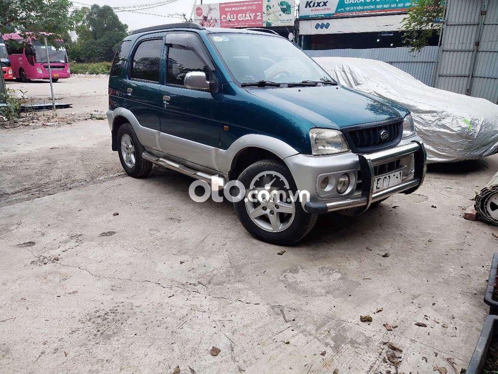 Daihatsu Terios MT 2003 - Bán Daihatsu Terios MT sản xuất 2003, màu xanh lam, giá tốt