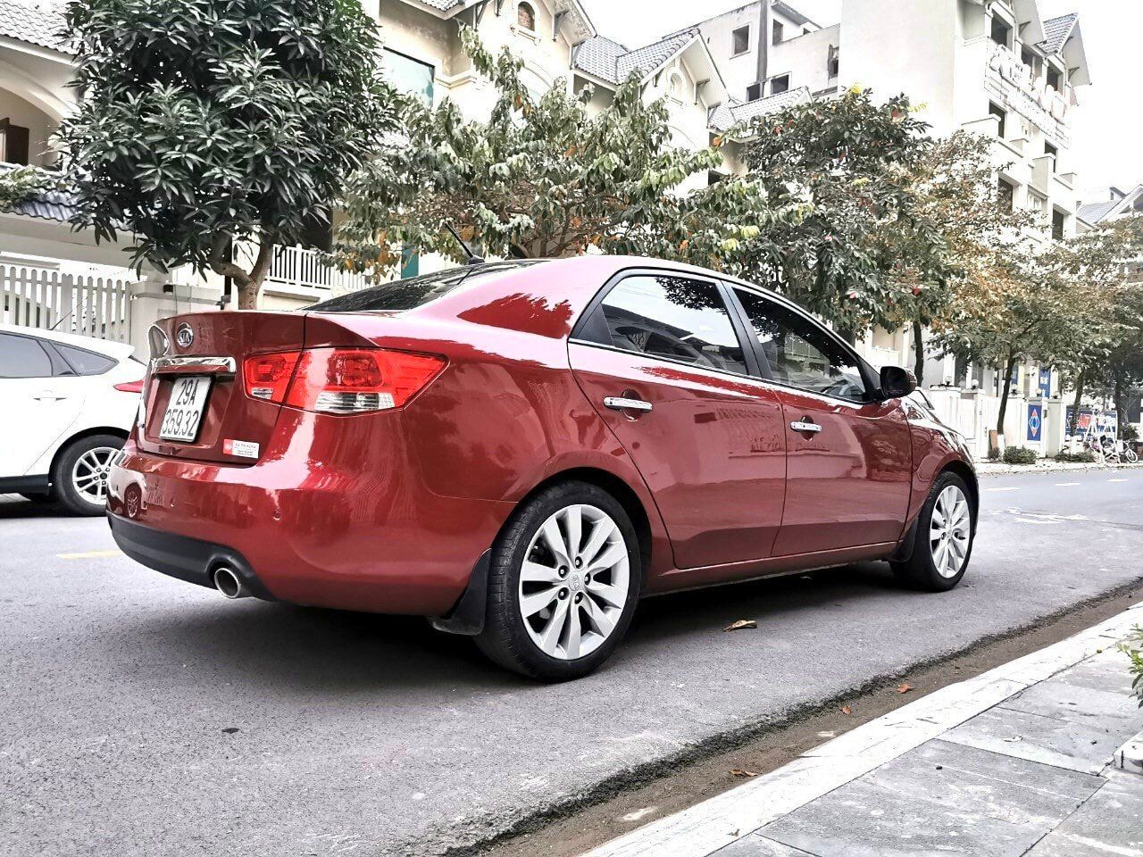 Kia Cerato AT 2011 - Bán Kia Cerato AT 2011, màu đỏ, nhập khẩu