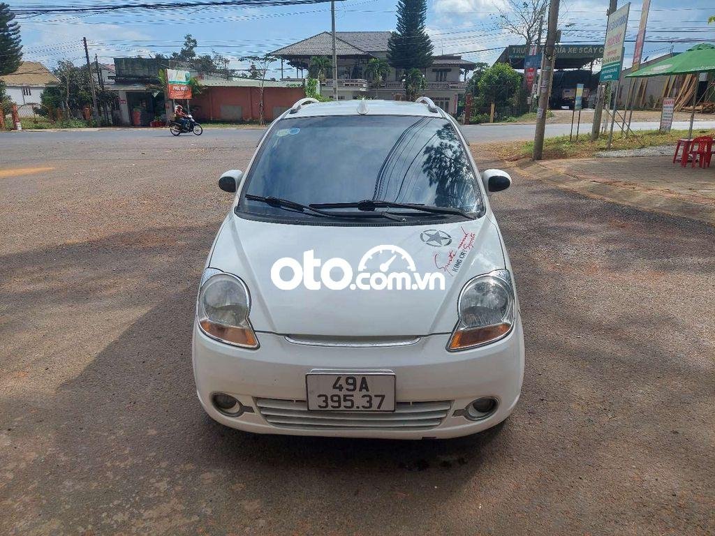 Chevrolet Spark MT 2008 - Cần bán gấp Chevrolet Spark MT sản xuất 2008, màu trắng, nhập khẩu  