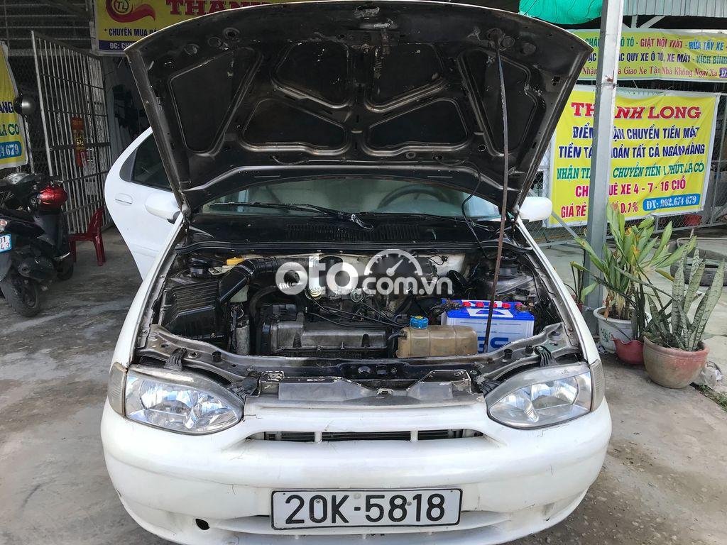 Fiat Siena 1.3  2001 - Cần bán lại xe Fiat Siena 1.3 sản xuất 2001, màu trắng, nhập khẩu nguyên chiếc