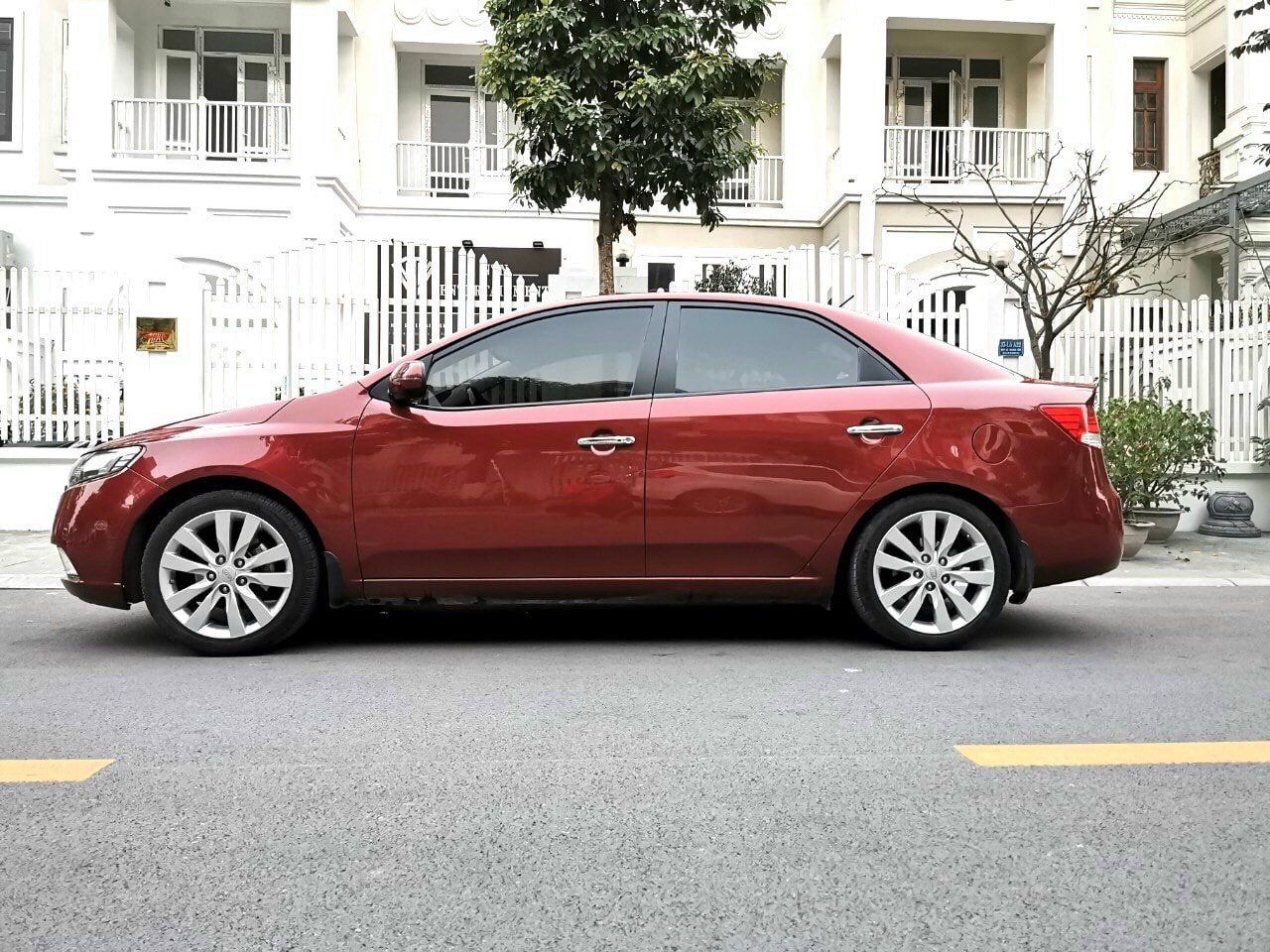 Kia Cerato AT 2011 - Bán Kia Cerato AT 2011, màu đỏ, nhập khẩu